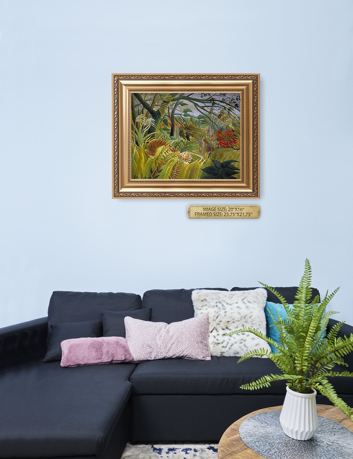 Tiger in a Tropical Storm. - Image 28