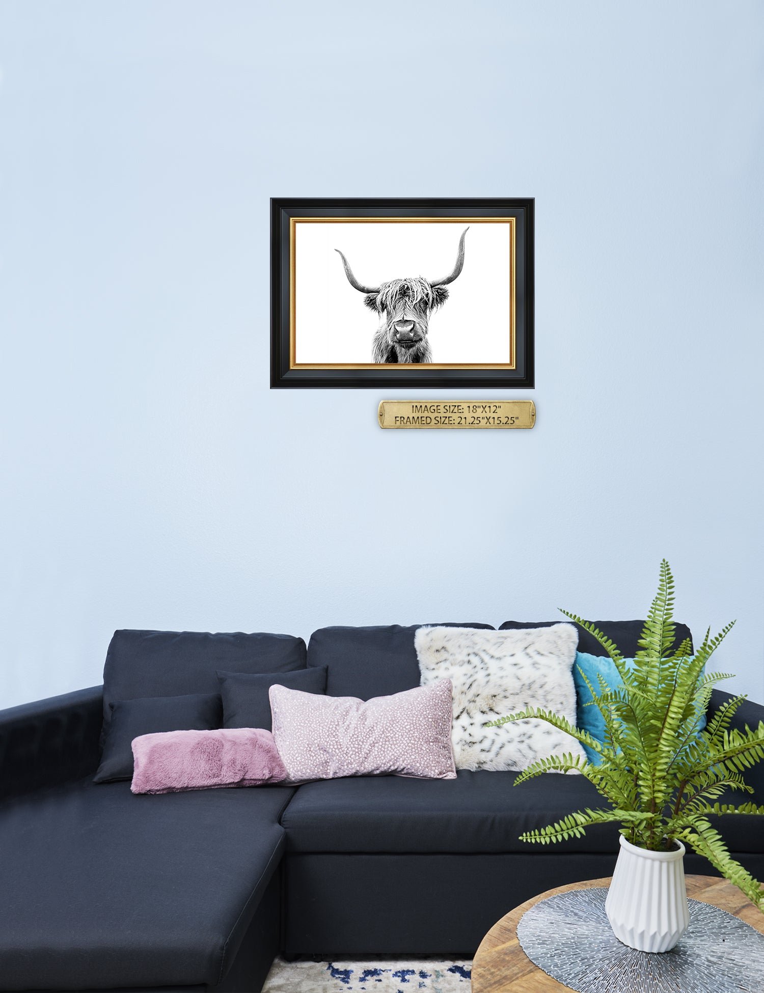 Yak Portrait Wild Animal Wall Art. - Image 36