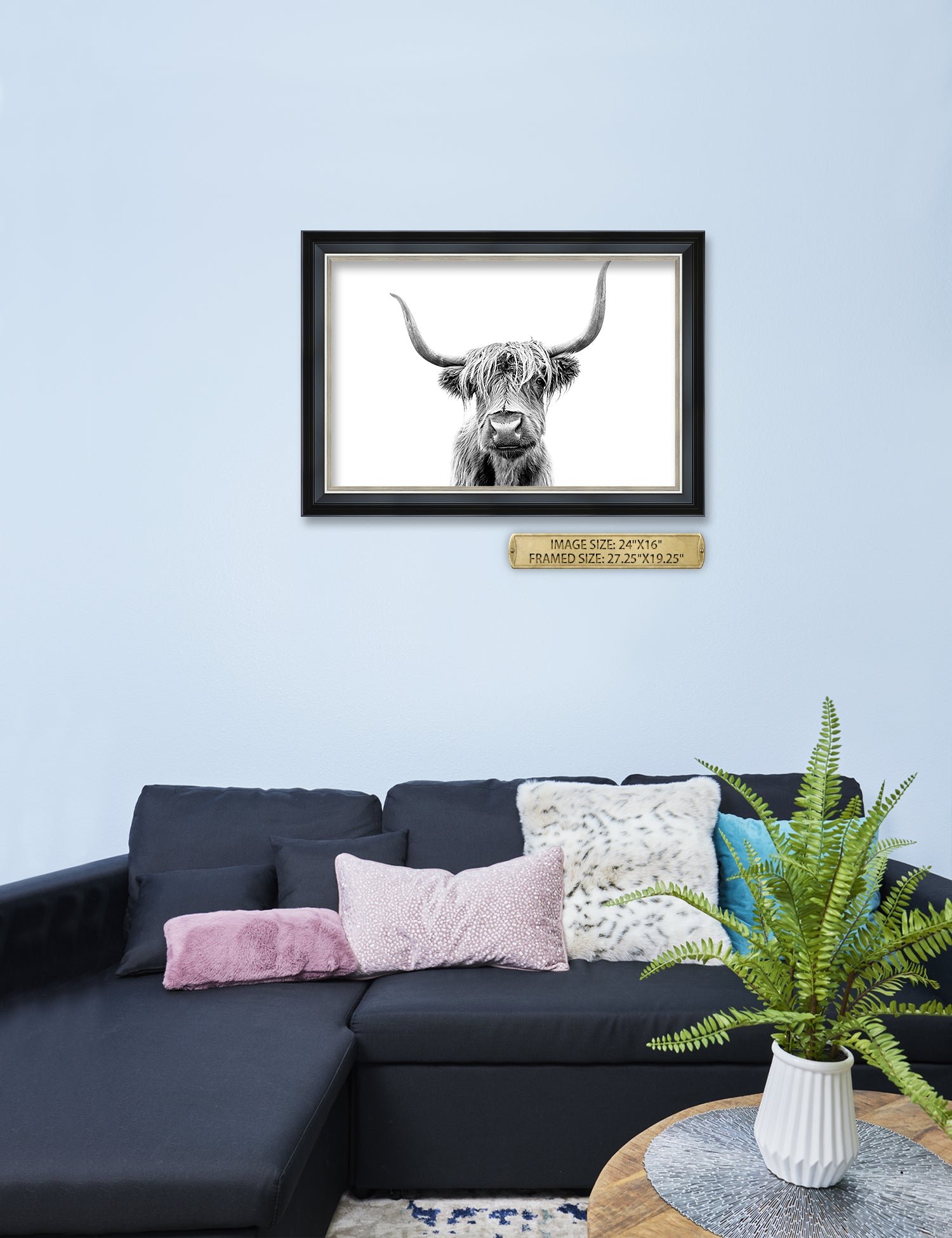 Yak Portrait Wild Animal Wall Art. - Image 82