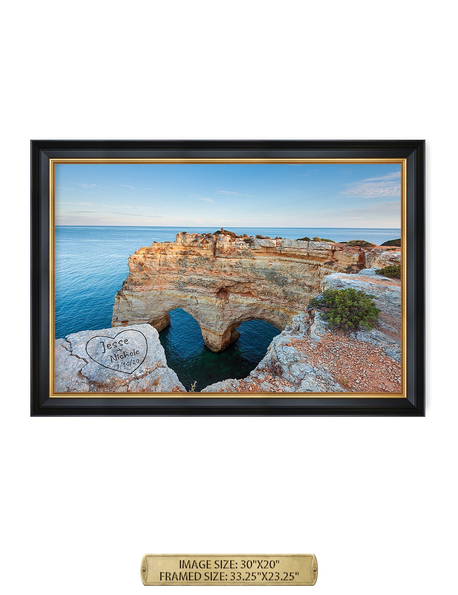 Algarve Amor. Personalized Wall Art With Your Names & Date. - Image 89