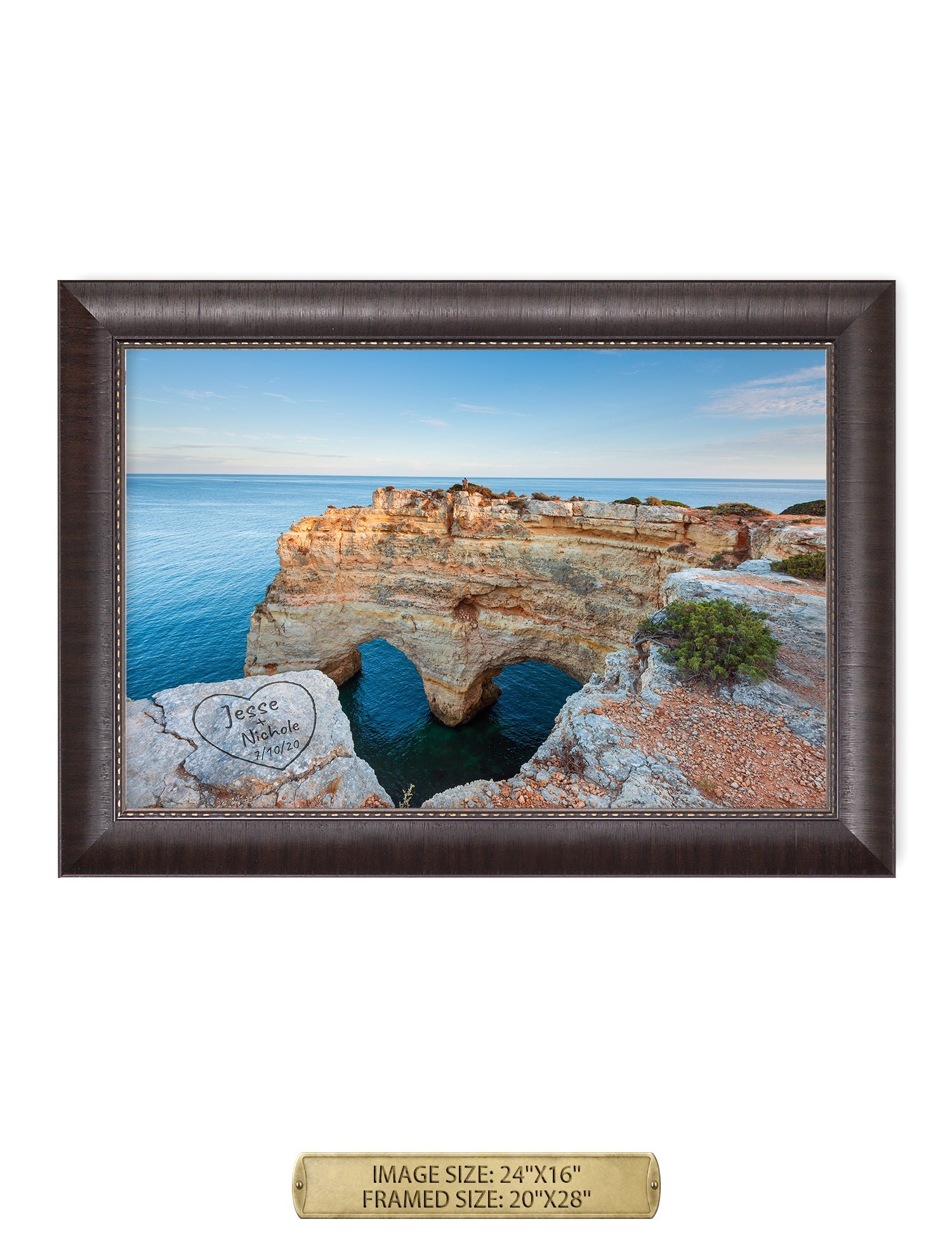 Algarve Amor. Personalized Wall Art With Your Names & Date. - Image 25