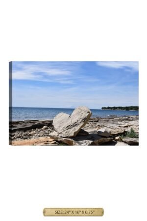 Sweetheart Stone. Personalized Wall Art With Your Names & Date.