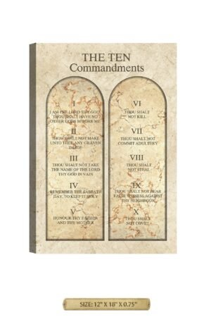 The Ten Commandments (Reformed Christians Version).
