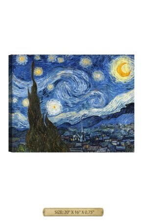 Starry Night by Vincent Van Gogh.