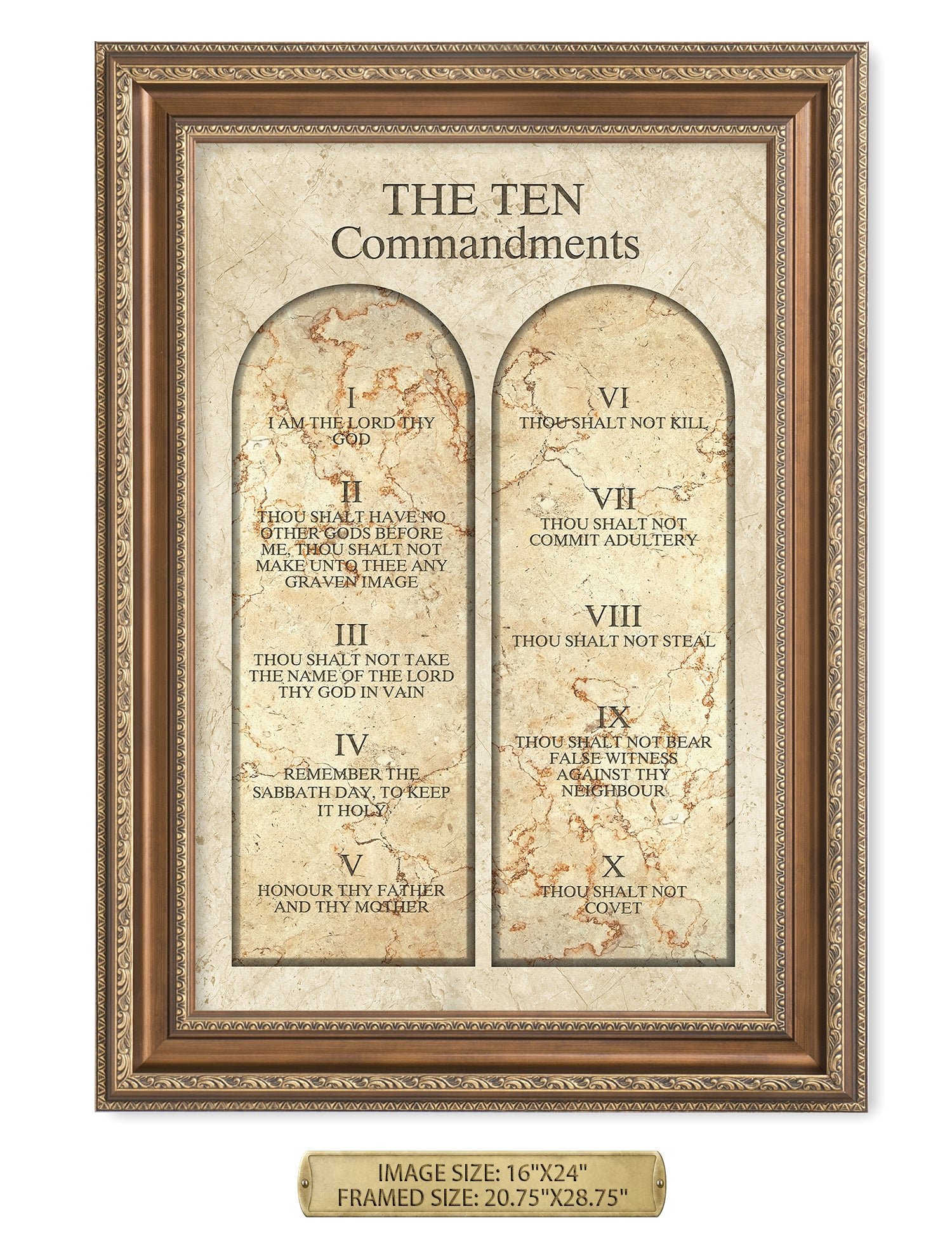 The Ten Commandments (Jewish Talmud Version). - Image 65