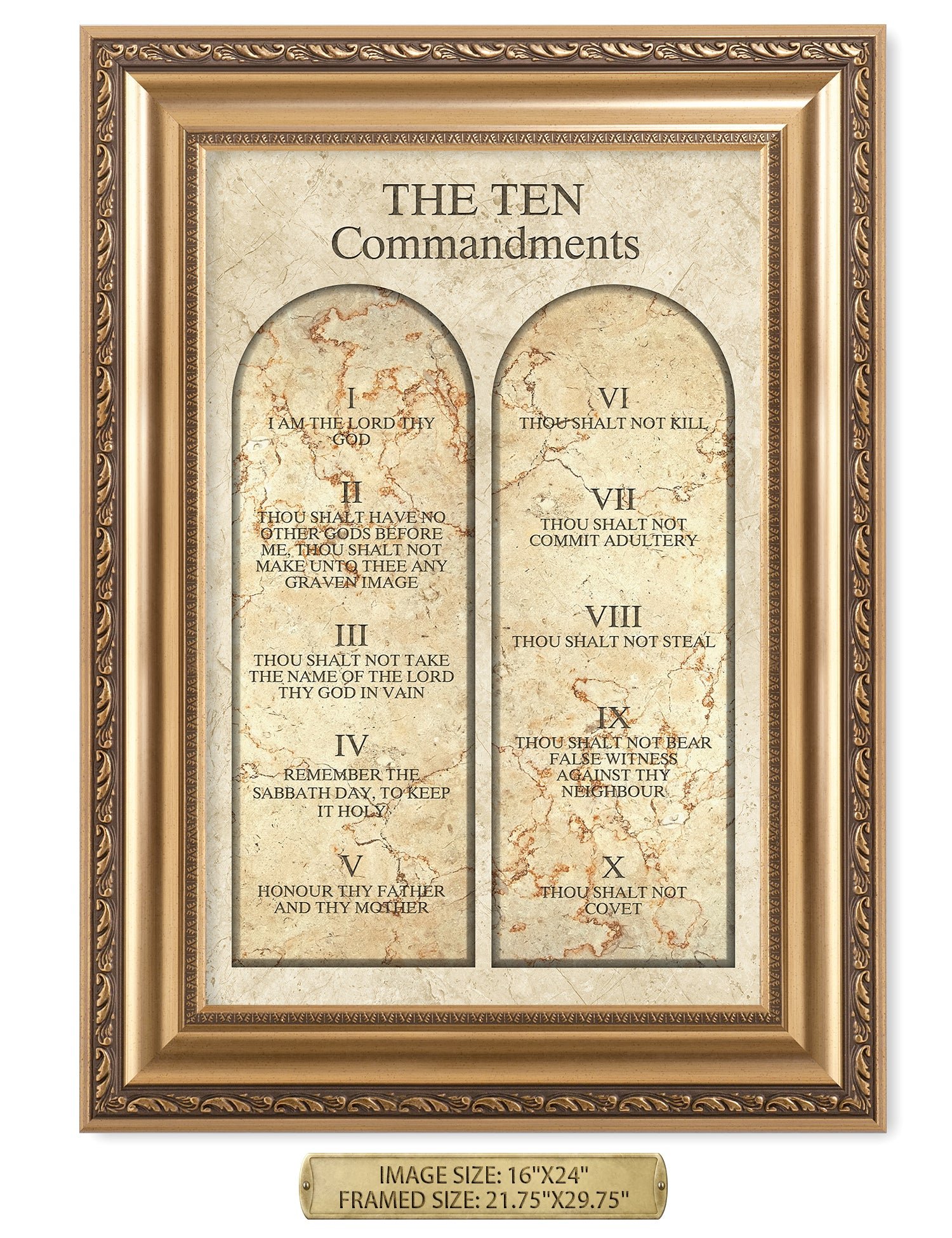The Ten Commandments (Jewish Talmud Version). - Image 69
