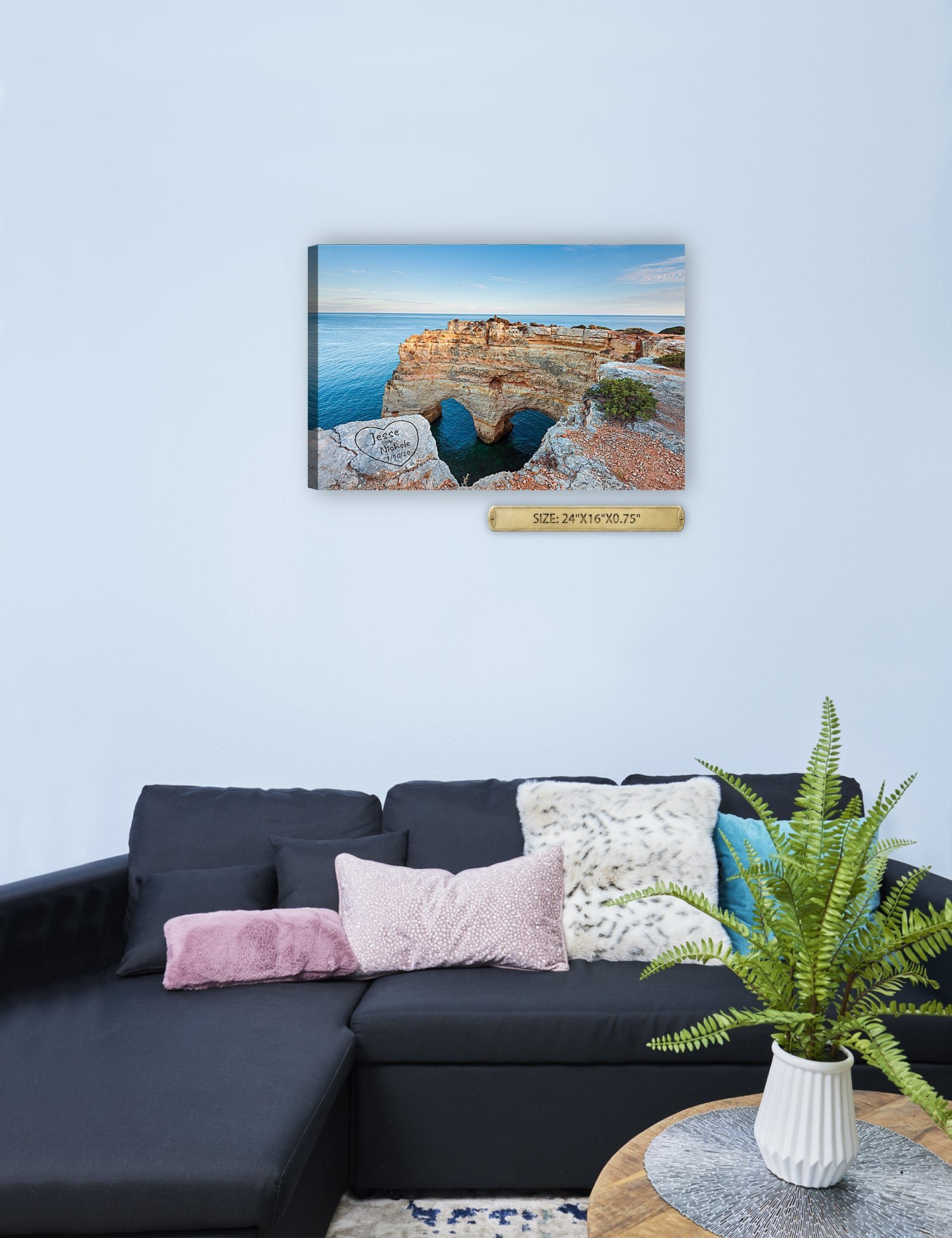 Algarve Amor. Personalized Wall Art With Your Names & Date. - Image 14