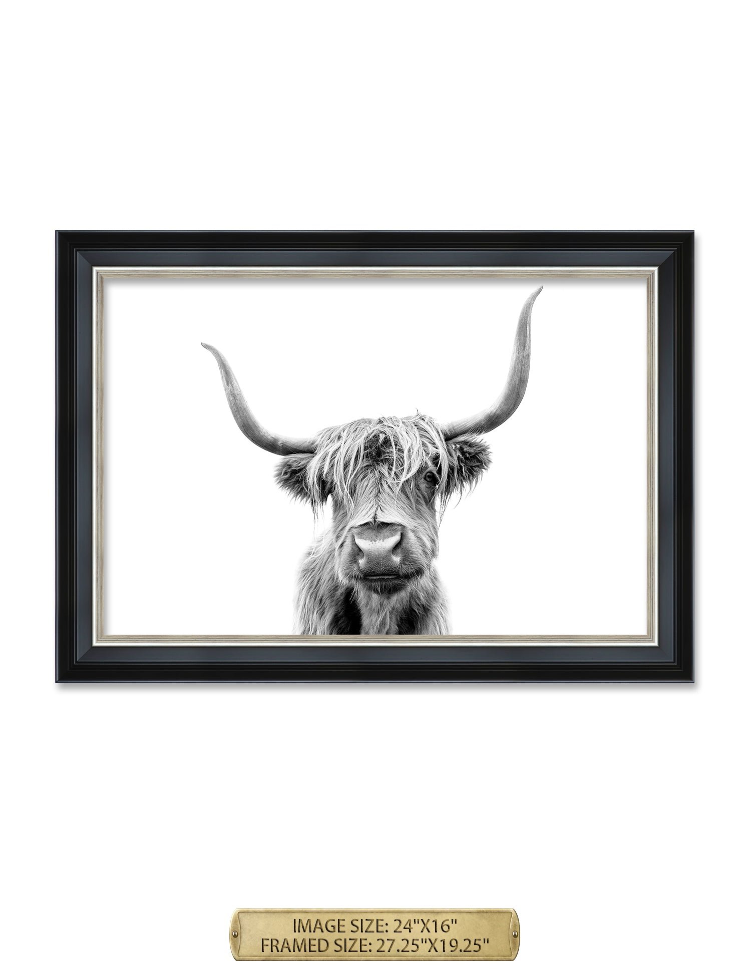 Yak Portrait Wild Animal Wall Art. - Image 81