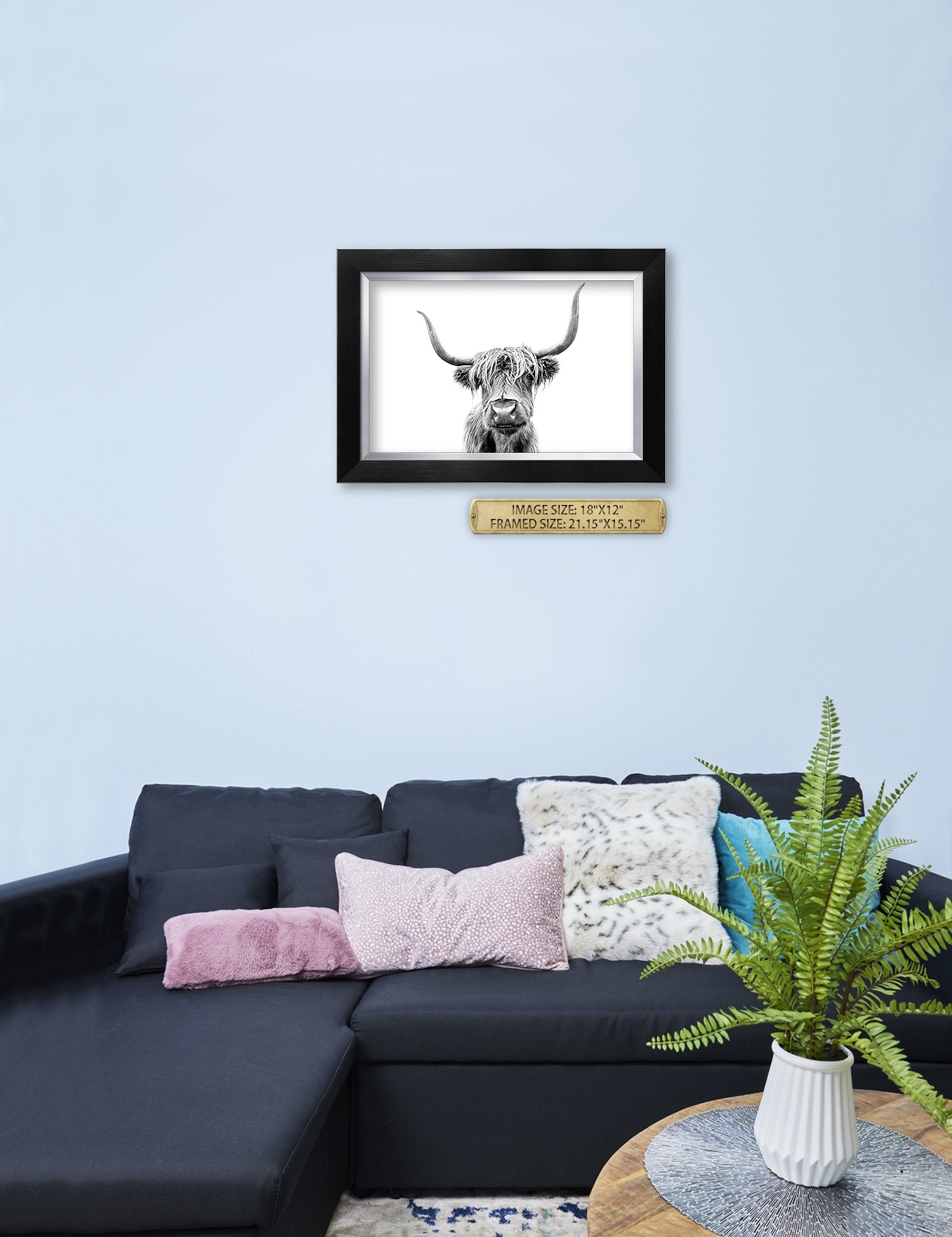 Yak Portrait Wild Animal Wall Art. - Image 16