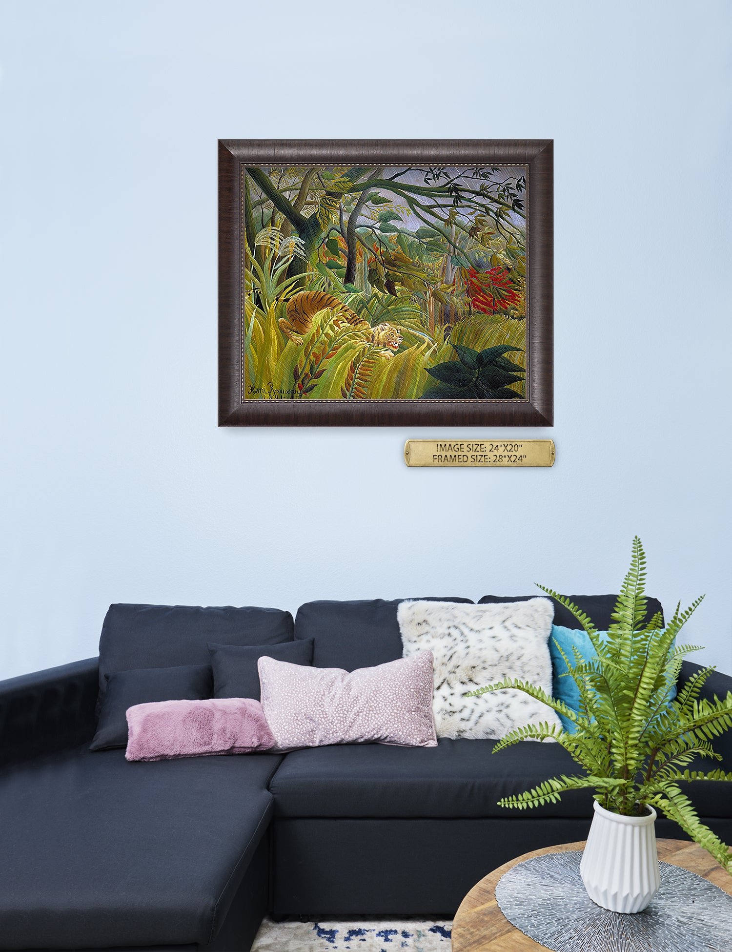 Tiger in a Tropical Storm. - Image 50